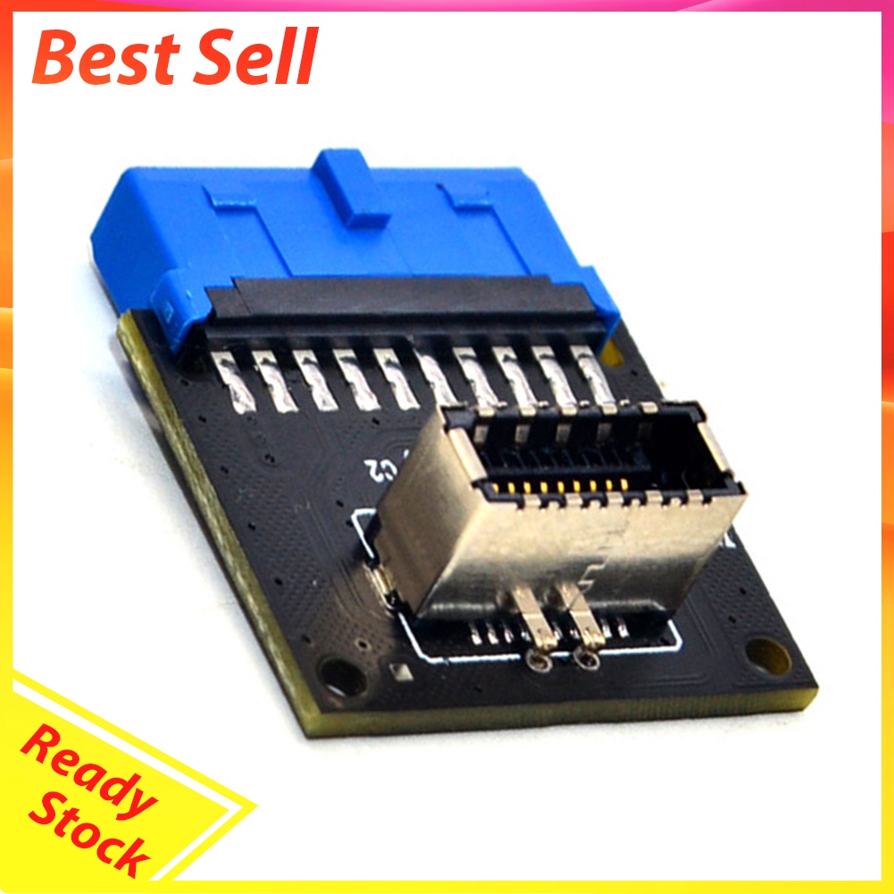 USB 3.1 Type C Front Panel Socket Board USB3.0 19Pin to TYPE-E 20Pin Module