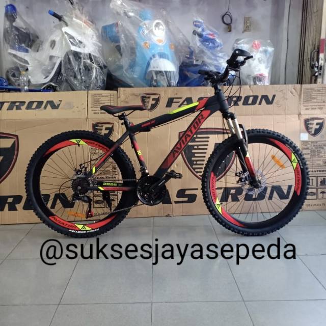 Sepeda gunung MTB 26 AVIATOR 2689 AT VT (velt tinggi)