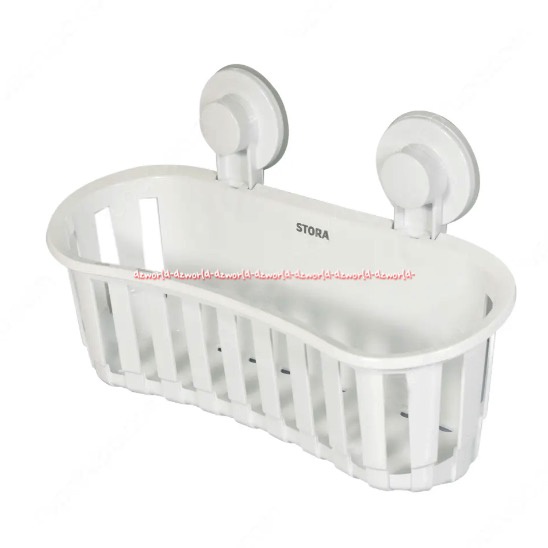 Stora Bathroom Krisbow Basket Keranjang Organizer Untuk Toilet Kamar Mandi Tempel Model Klep Tanpa Paku Stora Bath Room