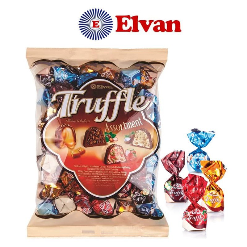 

Coklat Elvan Truffle 500 gram - Assortment