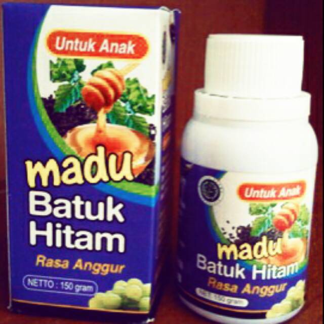 

Madu batuk hitam rasa anggur 150g