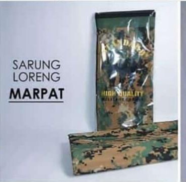 Sarung sholat loreng/sarung tactical/ sarung army/ NKRI