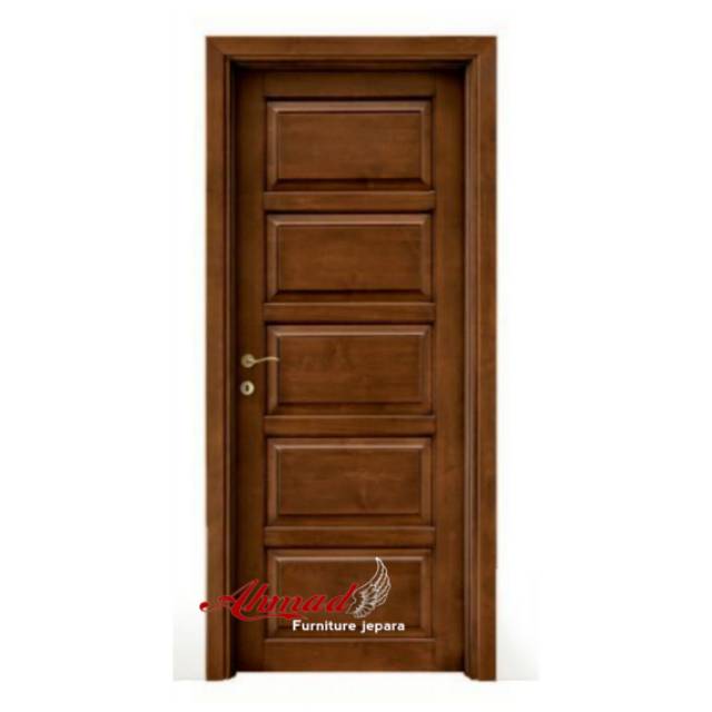 Pintu kusen minimalis jati