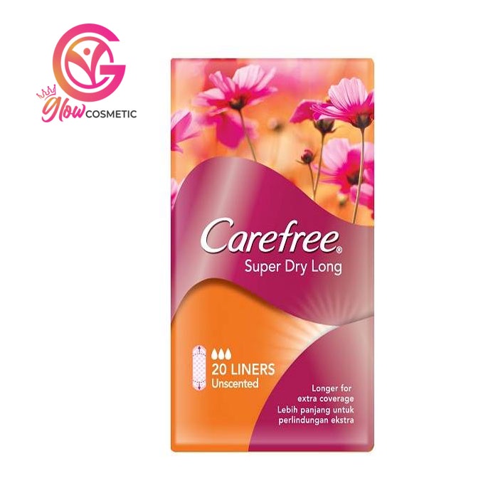 CAREFREE SUPER DRY LONG UNSCENTED