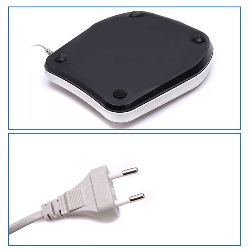 Pijat Kaki Terapi Kaki Getaran Inframerah Pijat Kaki Terapi Pemanas Listrik Foot Massager Meningkatkan Sirkulasi Darah Meredakan Sakit Otot