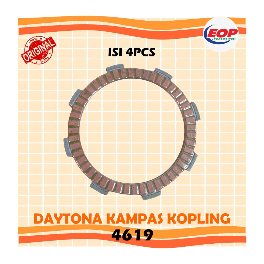 KAMPAS KOPLING ORIGINAL DAYTONA JUPITER MX 150 4619