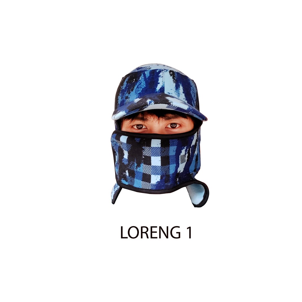 COD Topi Jepang / Topi Masker Jepang / Topi Mancing / Topi Kerja Proyek / Topi Gunung-LORENG1