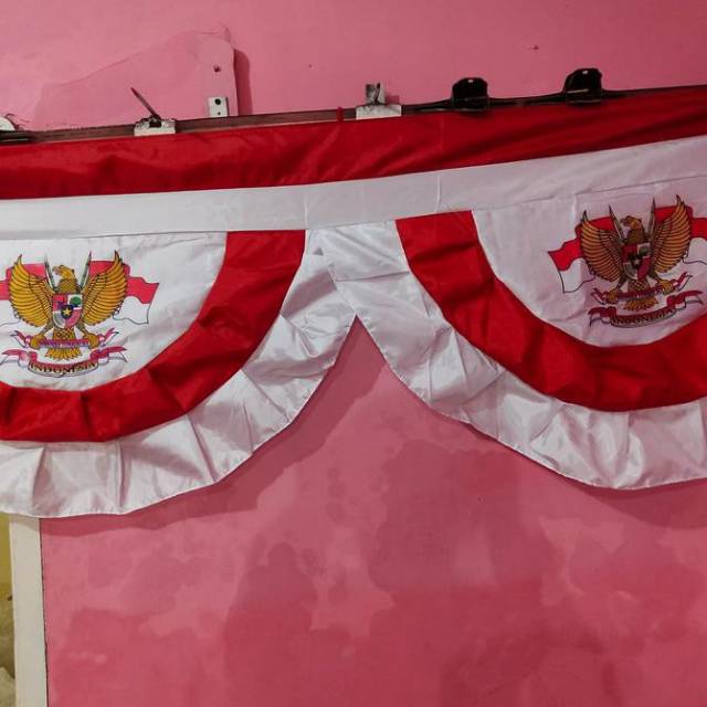 Bendera BACKGROUND GARUDA 5 Gelombang