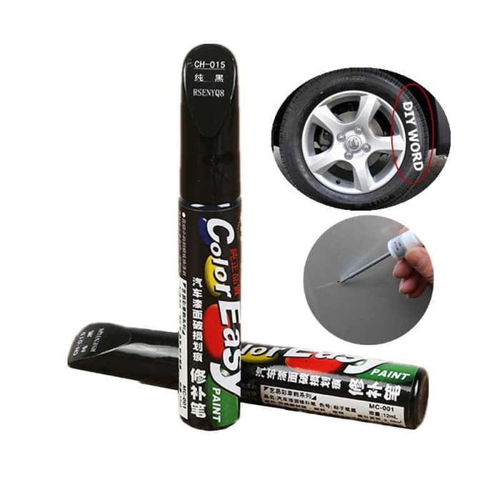 Color Easy Cat SPIDOL PENGHILANG BARET Lecet Mobil Motor BS-1 Car Paint Pen Car Scratch Repair Pen