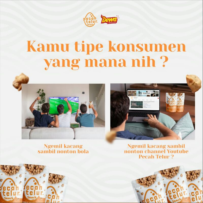 

(Paket tester) Kacang Telur Medan