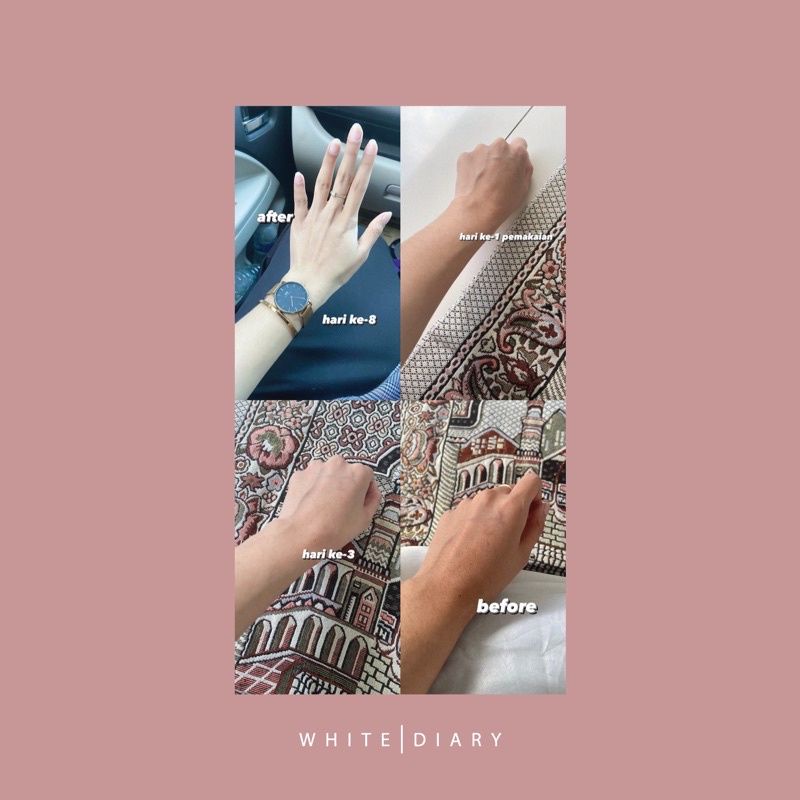 WHITE DIARY- MILK DREAM WHITENING BODY LOTION PEMUTIH