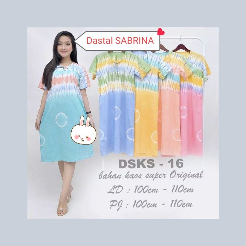 Dastee tali SABRINA/daster tali kaos lembut/biaa COD DAN PILIH WARNA