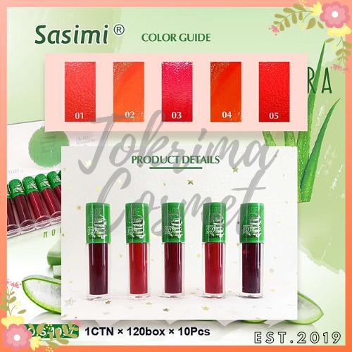 [DAPAT 10PCS] Sasimi LipTint Mini Papan