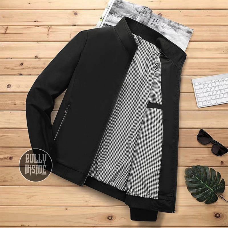 JAKET BOMBER PRIA WANITA ORI BRAND BULLY INSIDE PREMIUM