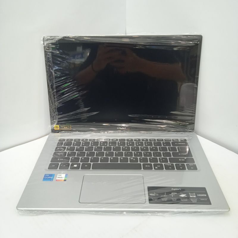 Laptop New (Baru) Acer A514-54 Intel Core i5-1135G7 8GB SSD 256GB Intel Iris