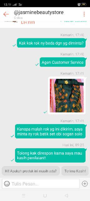 Setelan Kebaya Kutubaru Lengan Panjang Semi France Lussia