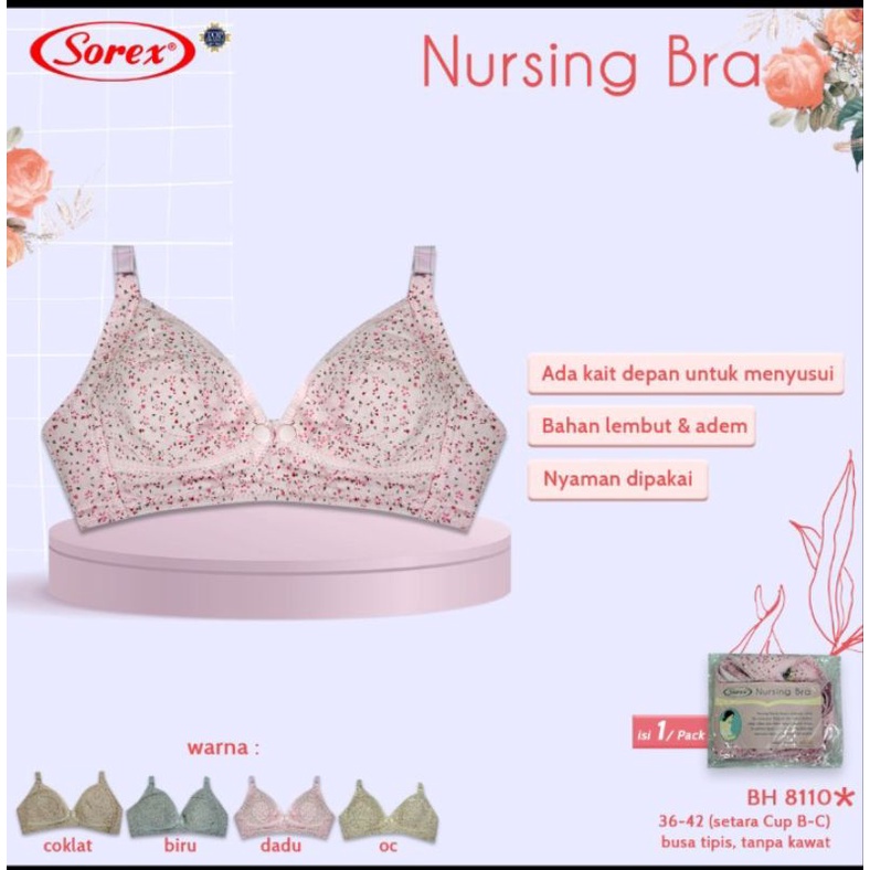 BH menyusui Nursing bra sorex 8110