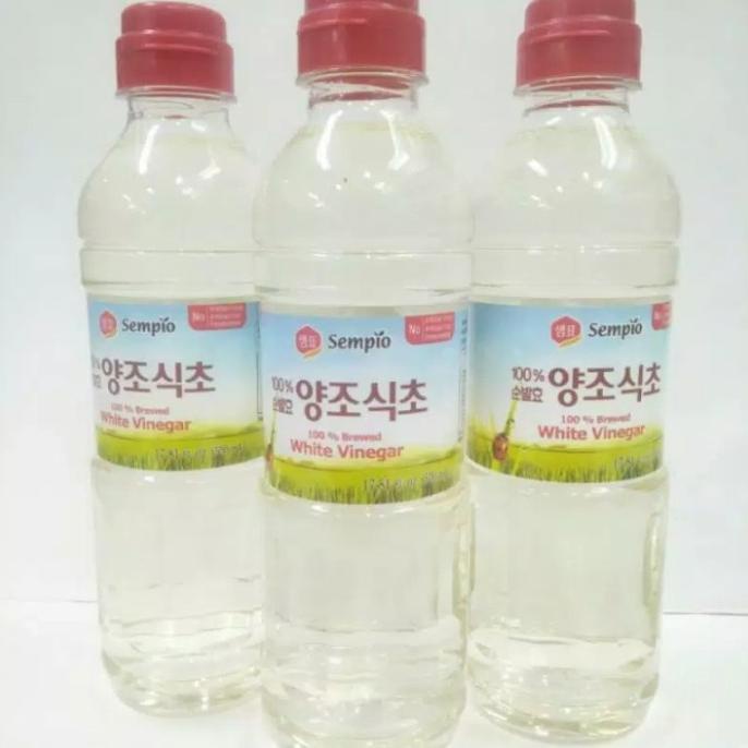 

/////] Sempio White vinegar 100% brewed / cuka putih korea 500 ml