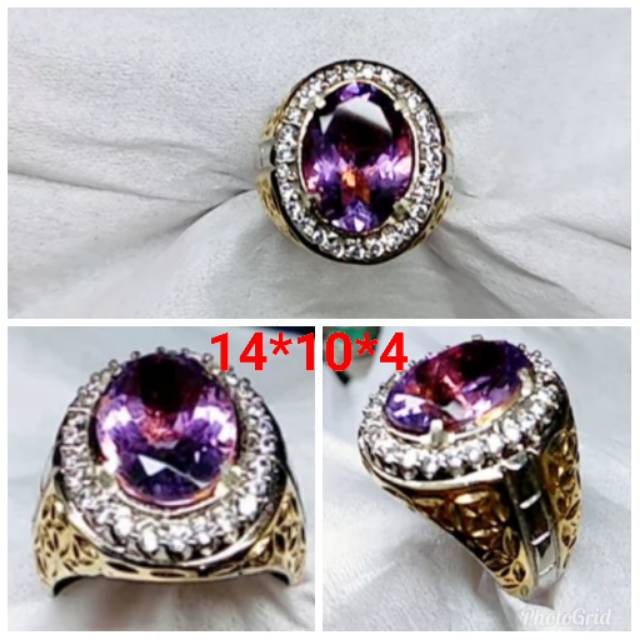 Natural batu kecubung Kalimantan Cristal cutting