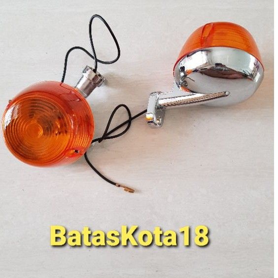 Lampu Sen sein riting depan / belakang CB100-CB125-CB 100-CB 125-Benley 110 2 pcs