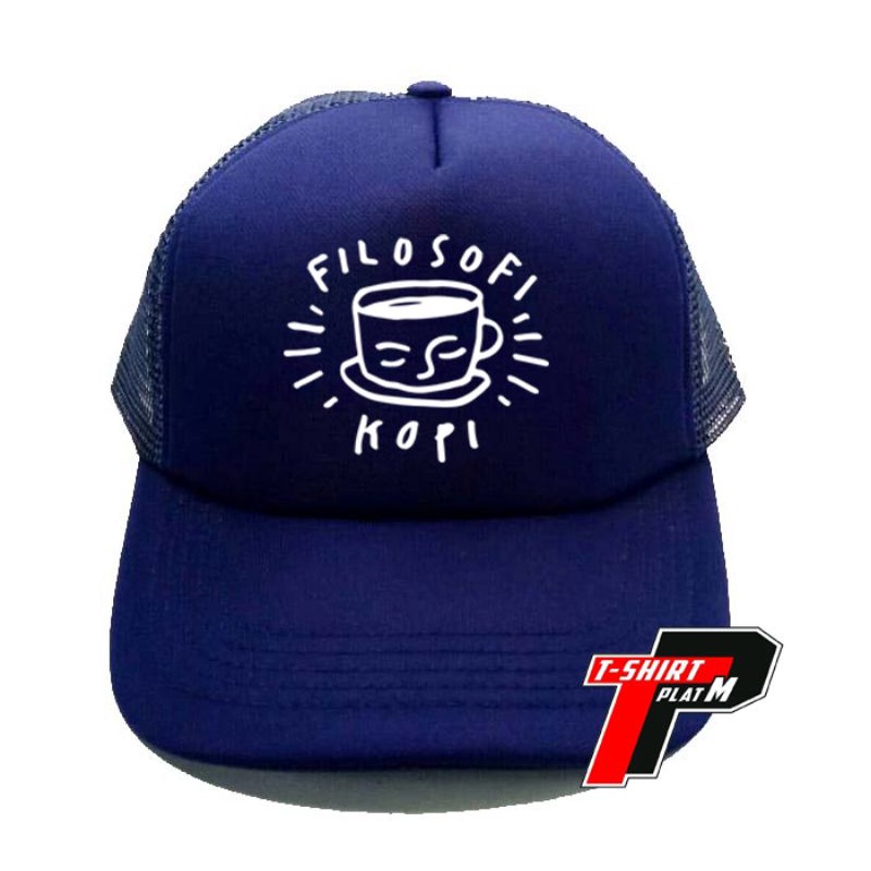 Topi Trucker Filosofi Kopi