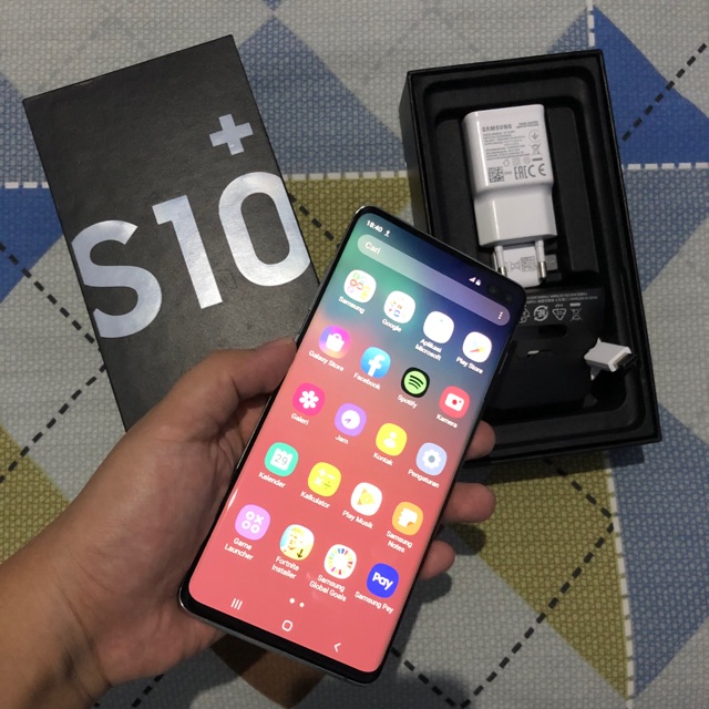 samsung S10 plus green second