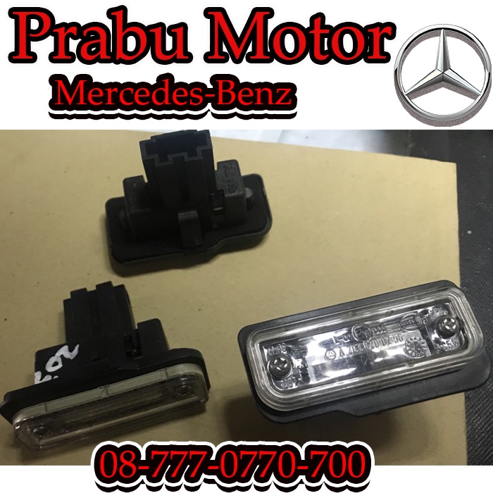 Lampu Plat Nomor Mercedes Benz / MERCY W203