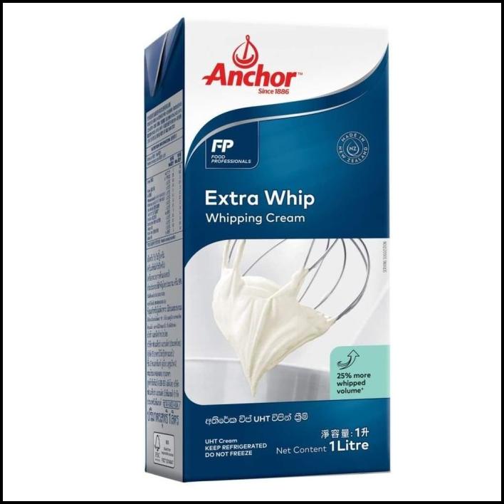 

Anchor Extra Whip Whipping Cream 1 Liter