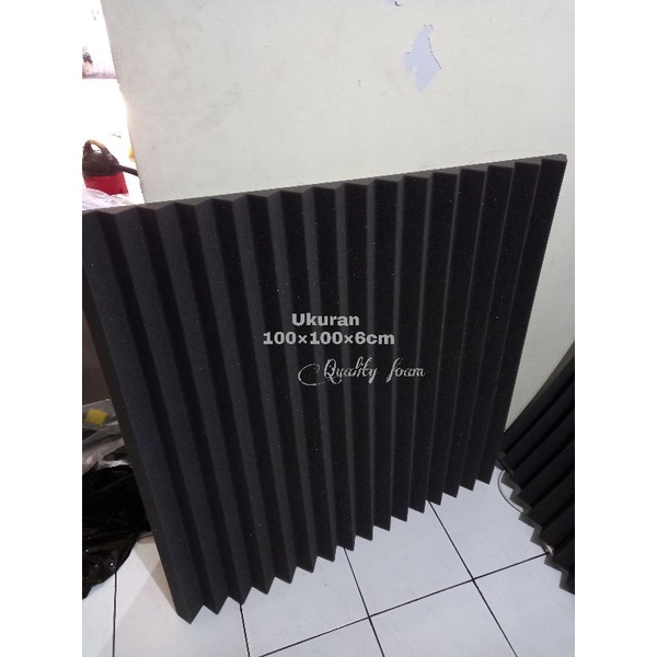 Busa peredam suara ruangan Acoustic model Zigzag 100×100cm