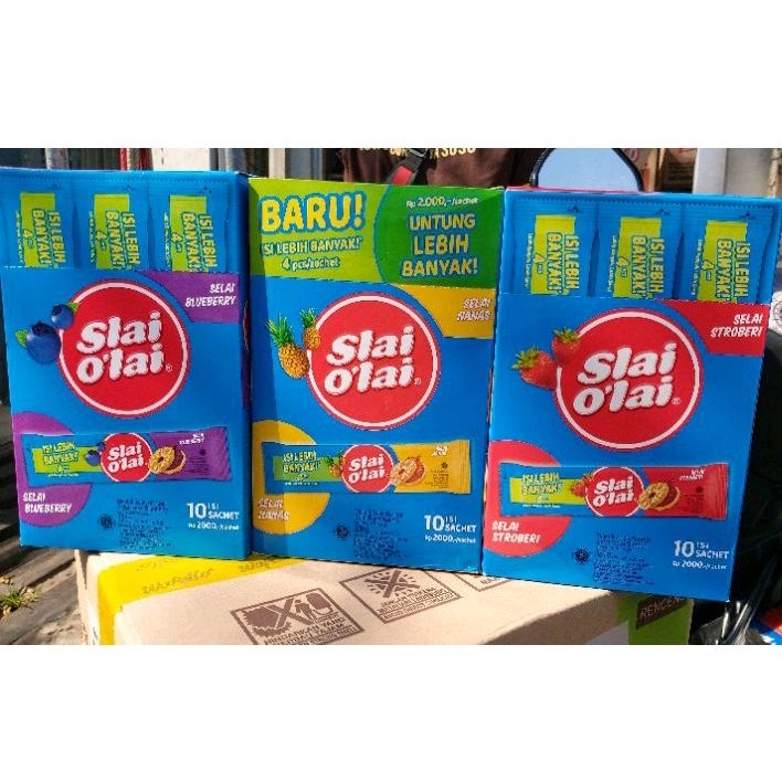 

Slai olai 320 gram isi 10 pcs