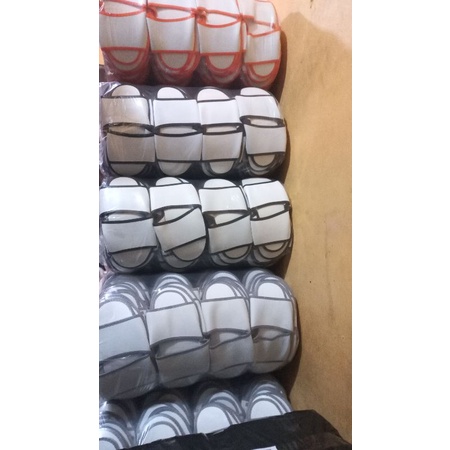 COSTUM SABLON SANDAL LANTAI /HOTEL # SLIPPERS SEPOND 4 ML MIN ORDER 100 PASANG-Grand majang