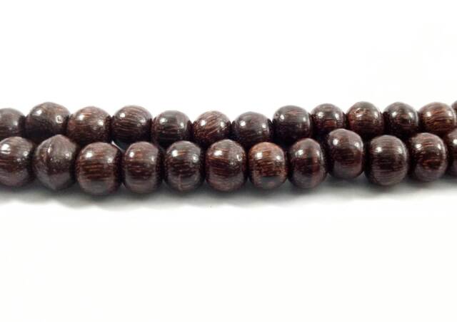 Tasbih Kayu Galih Asem Jaminan Asli Dim 8mm  Isi 99 Butir Top Quality Aksesories Keagamaan Ibadah Perlengkapan Sholat Dzikir Fashion Muslim