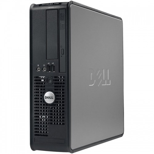 PC BUILD UP DELL OPTIPLEX 740 SLIM CORE2 QUAD WINDOWS ORI