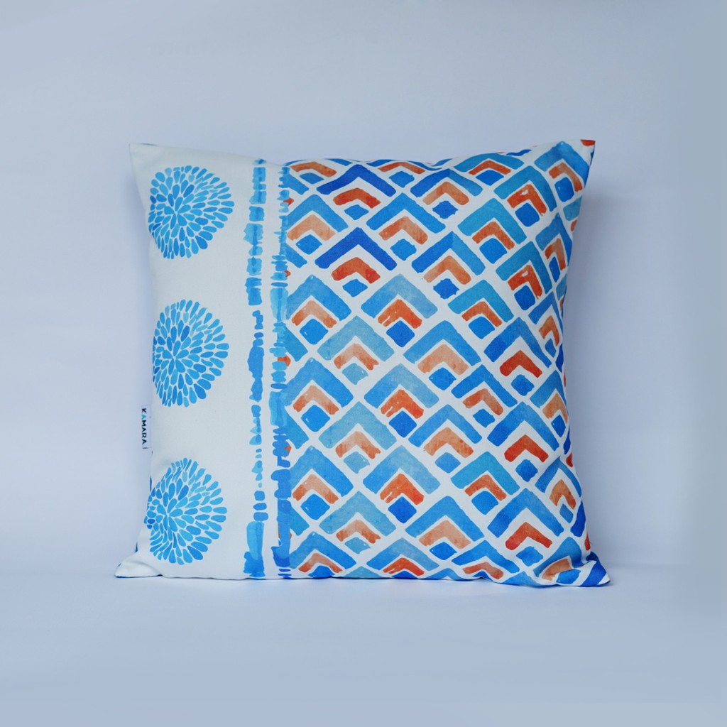 Mountain Cushion Cover | Shibori series