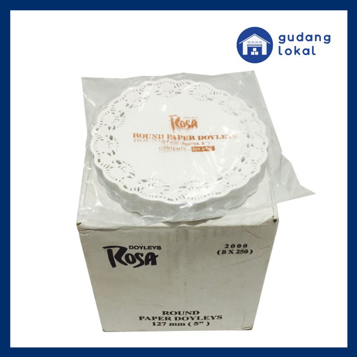 

Kertas Kue Doyley 5" Isi 250Lbr