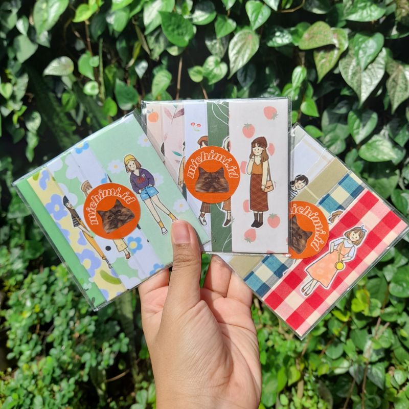 

[Isi 5] Pembatas Buku (Bookmark) Lucu Girls' Style Series