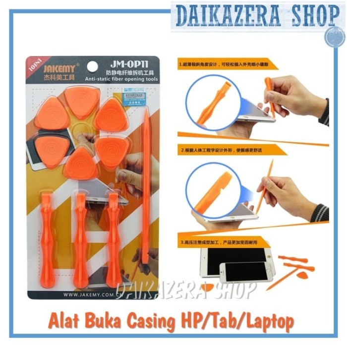 Alat Pembuka Casing HP Tablet Laptop / Fiber Opening Tools - JM-OP11