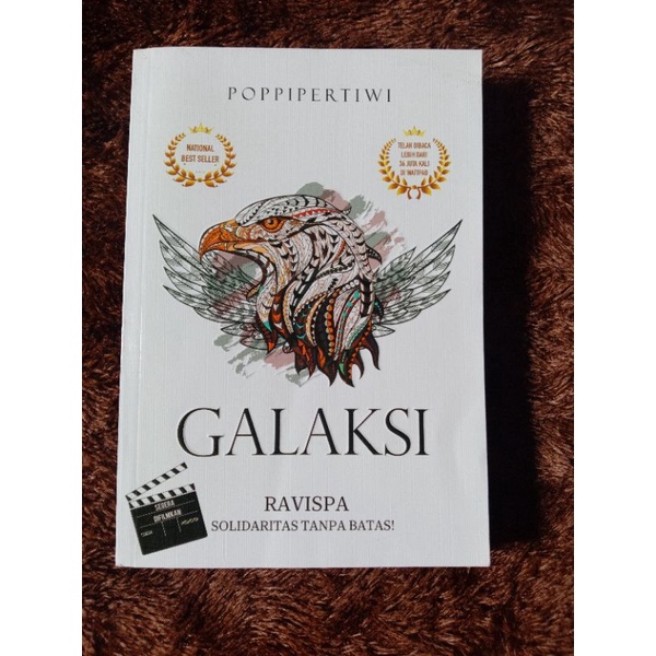 booked preloved novel galaksi original
