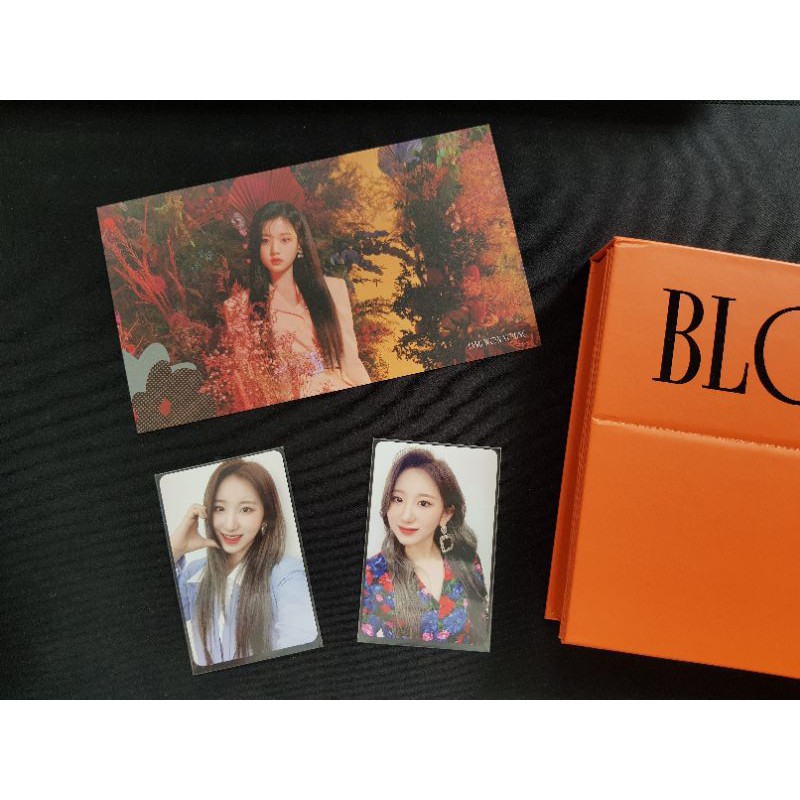 IZ*ONE BLOOM*IZ (I WILL ver.) IZ*ONE Card Wonyoung Photocard Chaeyeon