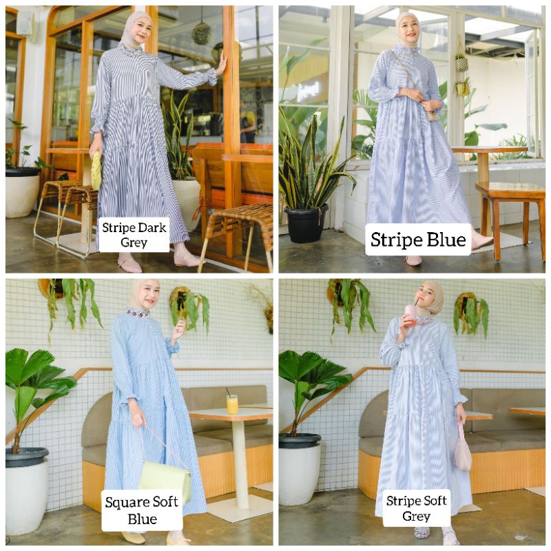 Diora Dress by haideeorlin ( langsung ambil ke store)