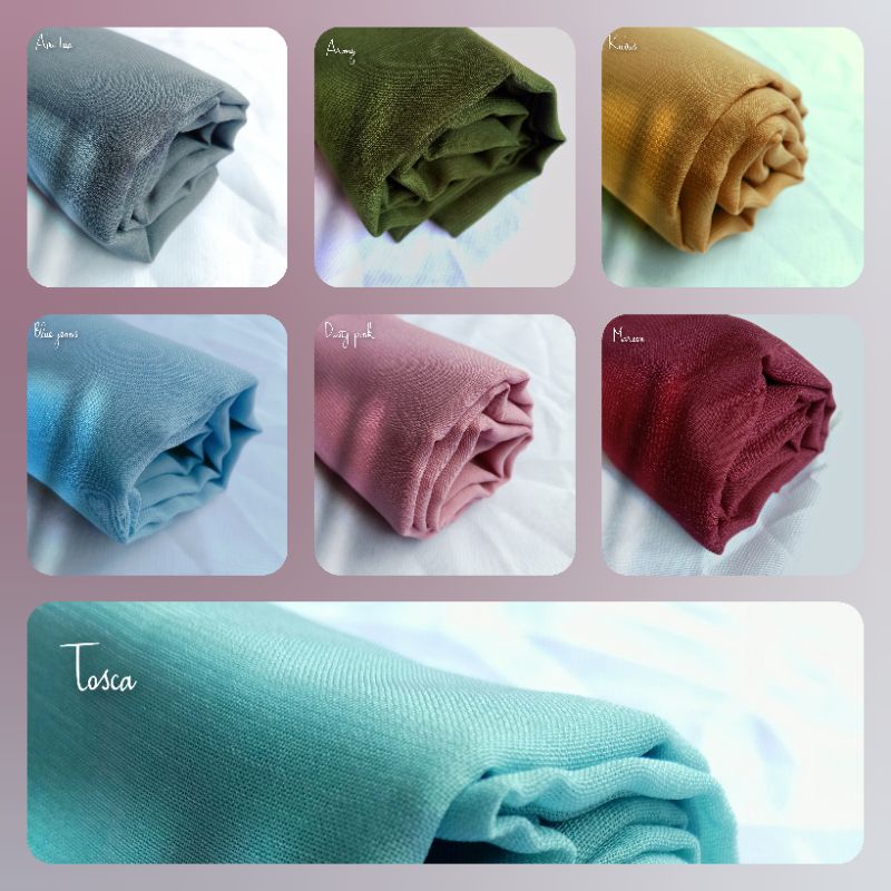 Termurah BELLA Square Hijab 115x115cm / Kerudung / Jilbab Segi Empat Premium