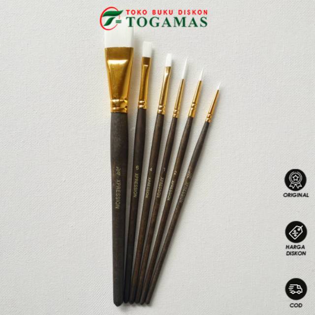 

READY STOCK !! KUAS BRUSH SET XP 7063-6