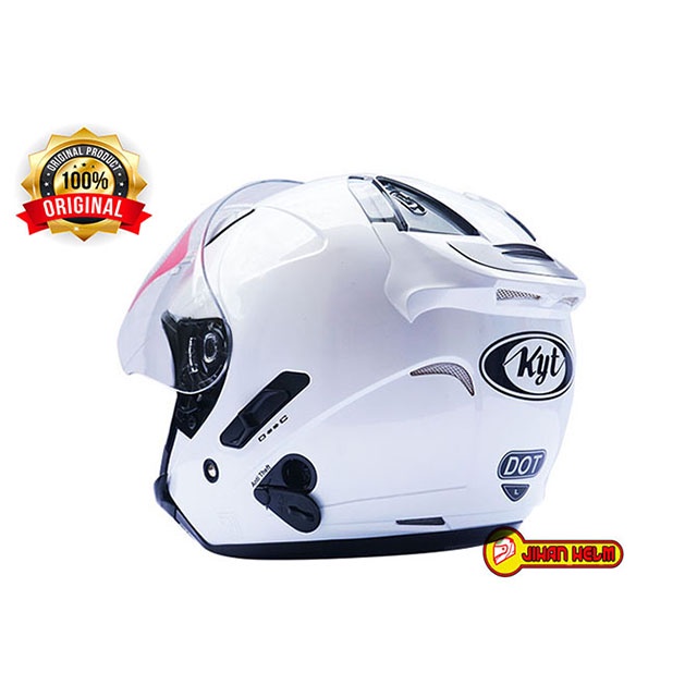 HELM / KYT / HELM KYT / KYT GALAXY / HELM KYT GALAXY WHITE TERMURAH-4
