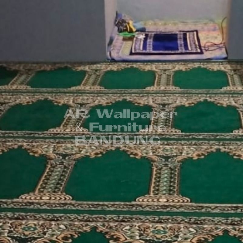 Karpet sejadah mesjid Rollan, permadani sejadah mushola
