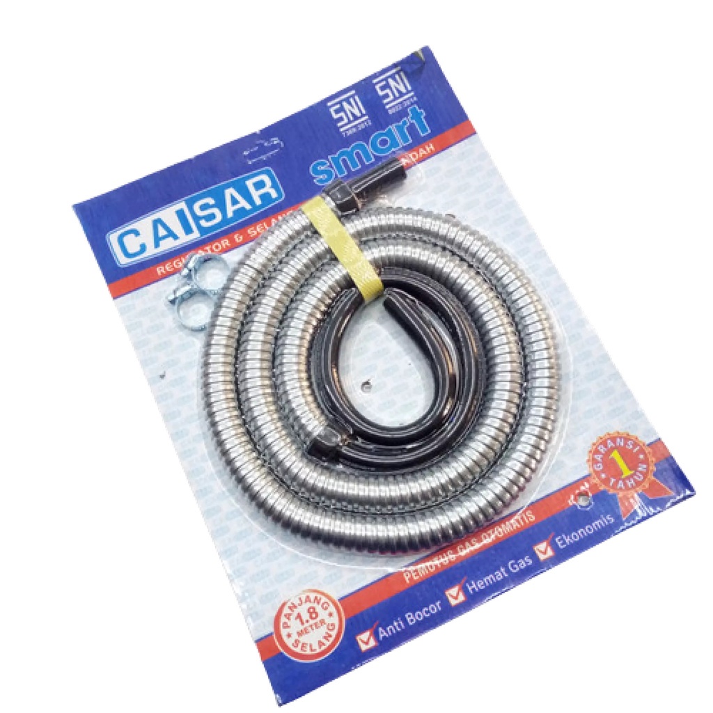 Selang Gas Caisar / Selang Regulator / Selang Flexi Caisar 1.8M