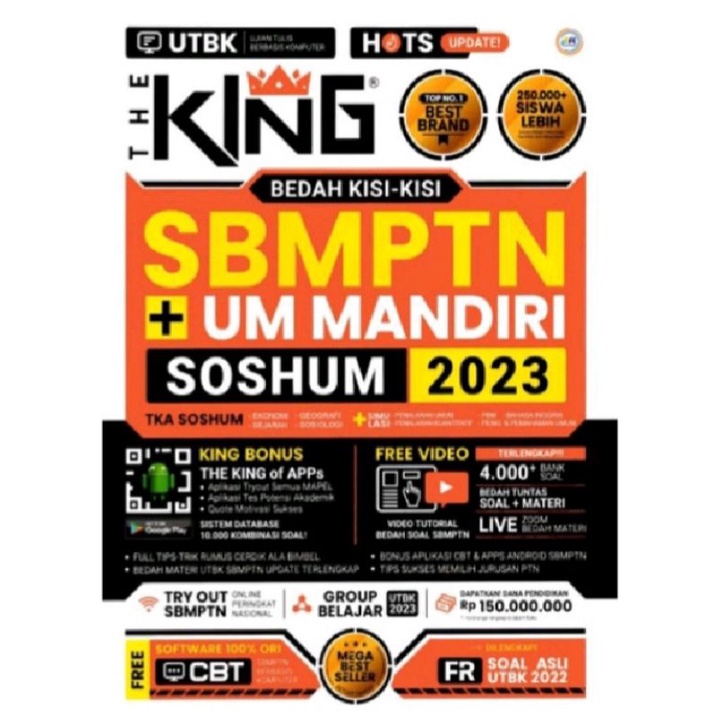 

THE KING BEDAH KISI-KISI SBMPTN + UM MANDIRI SOSHUM 2023