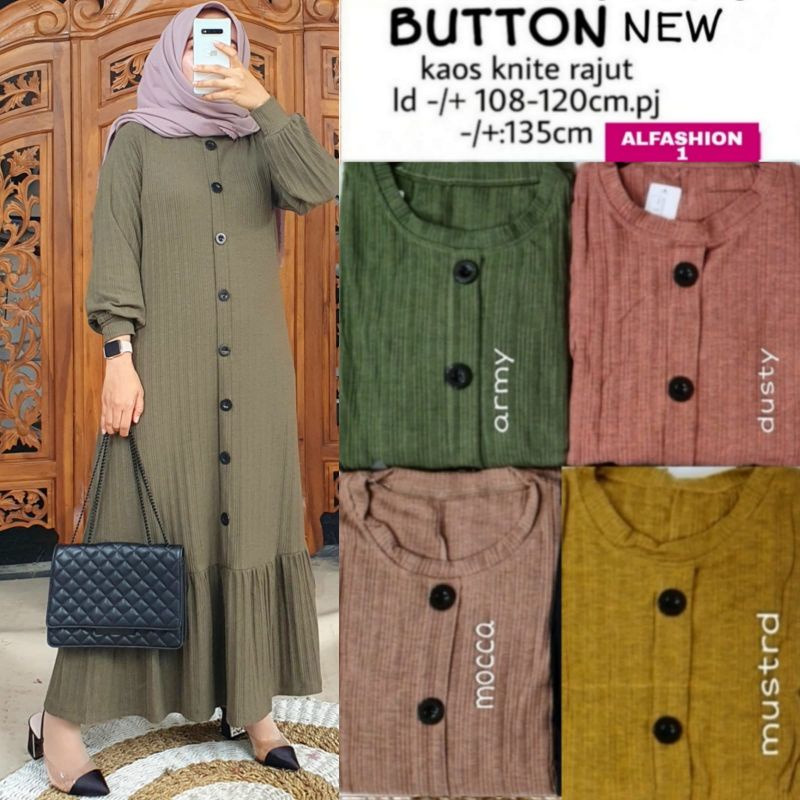 BUTTON NEW || KAOS KNITE RAJUT