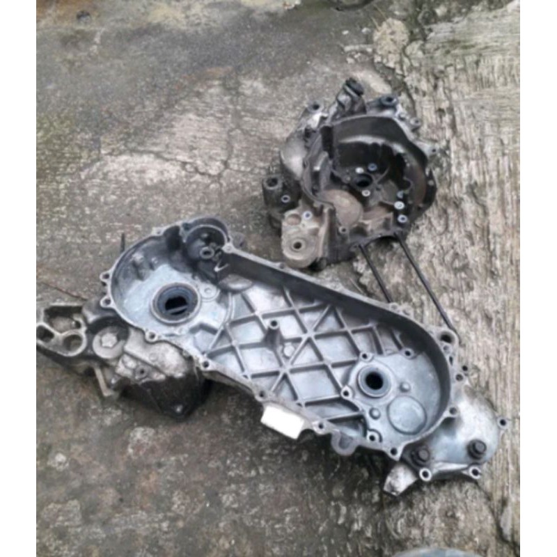 blok mesin blok krengceas blok karter kiri kanan spasang tuk honda beat tive karbu seri kvy sekn ori