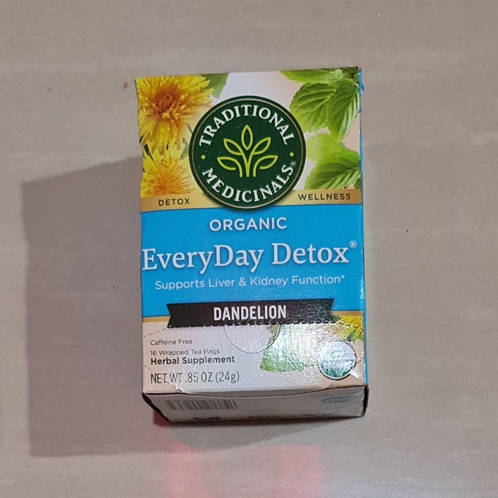 Traditional Medicinals Organic Everyday Detox Dandelion 16 x 1.5 Gram