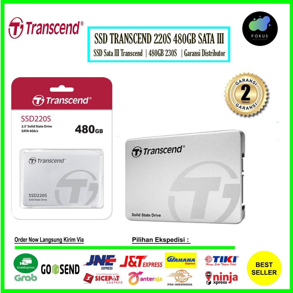 Transcend SSD 220S 480GB SATA III 2.5 Inch